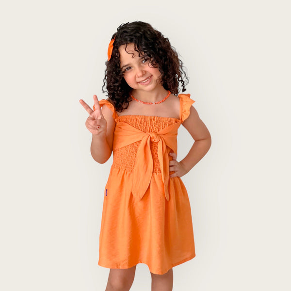 Fayonka Orange Dress