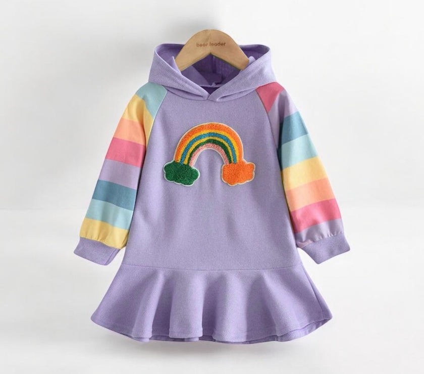 Purple rainbow dress هذا المنتج تسليم بعد 10-3-2025