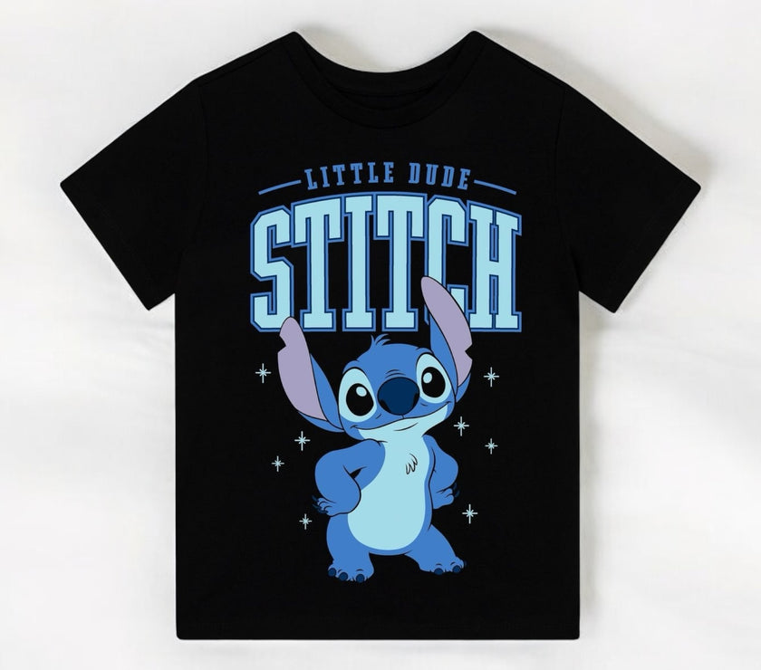 Stitch tshirt تسليم بعد 30-2-2025