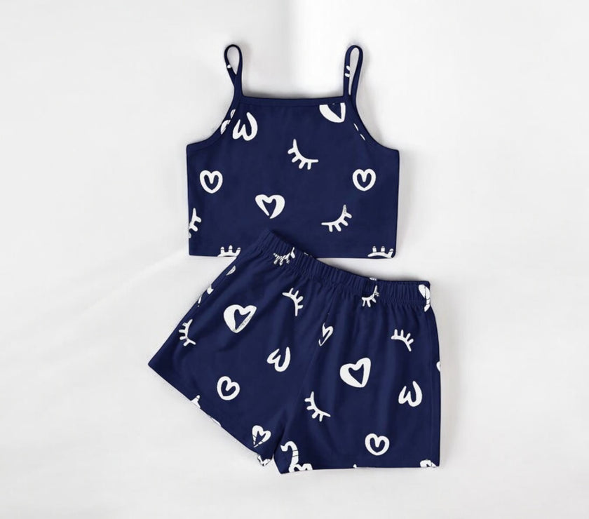 Homewear dark blue set هذا المنتج تسليم بعد 10-3-2025