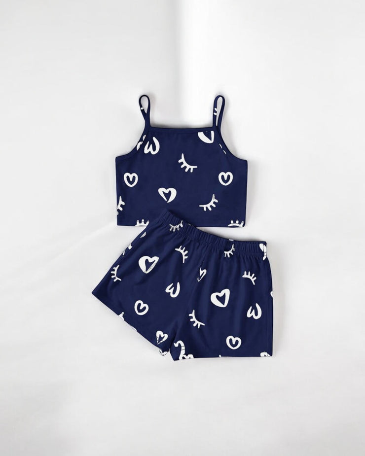 Homewear dark blue set هذا المنتج تسليم بعد 10-3-2025