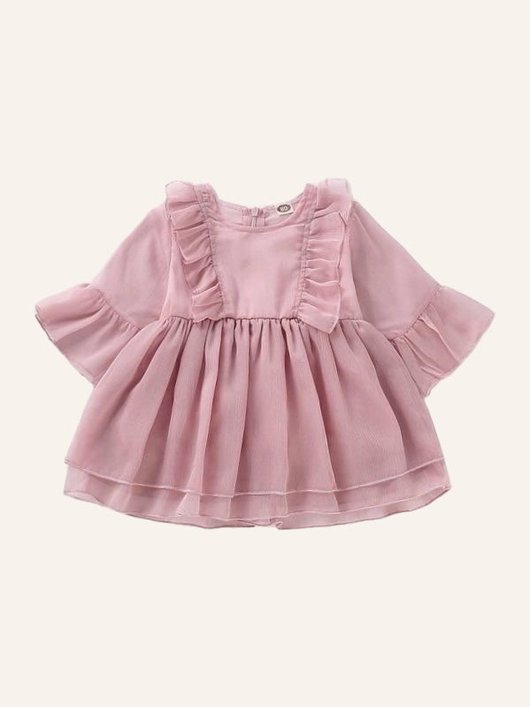 Baby toll kashmer dress            حجز وأستلام بعد 20-10