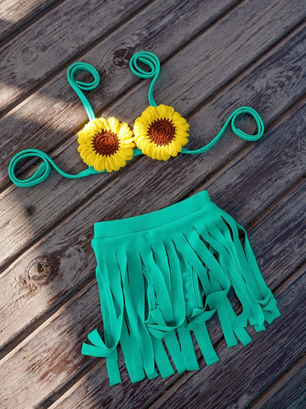 SunFlower Bikini Swimsuit