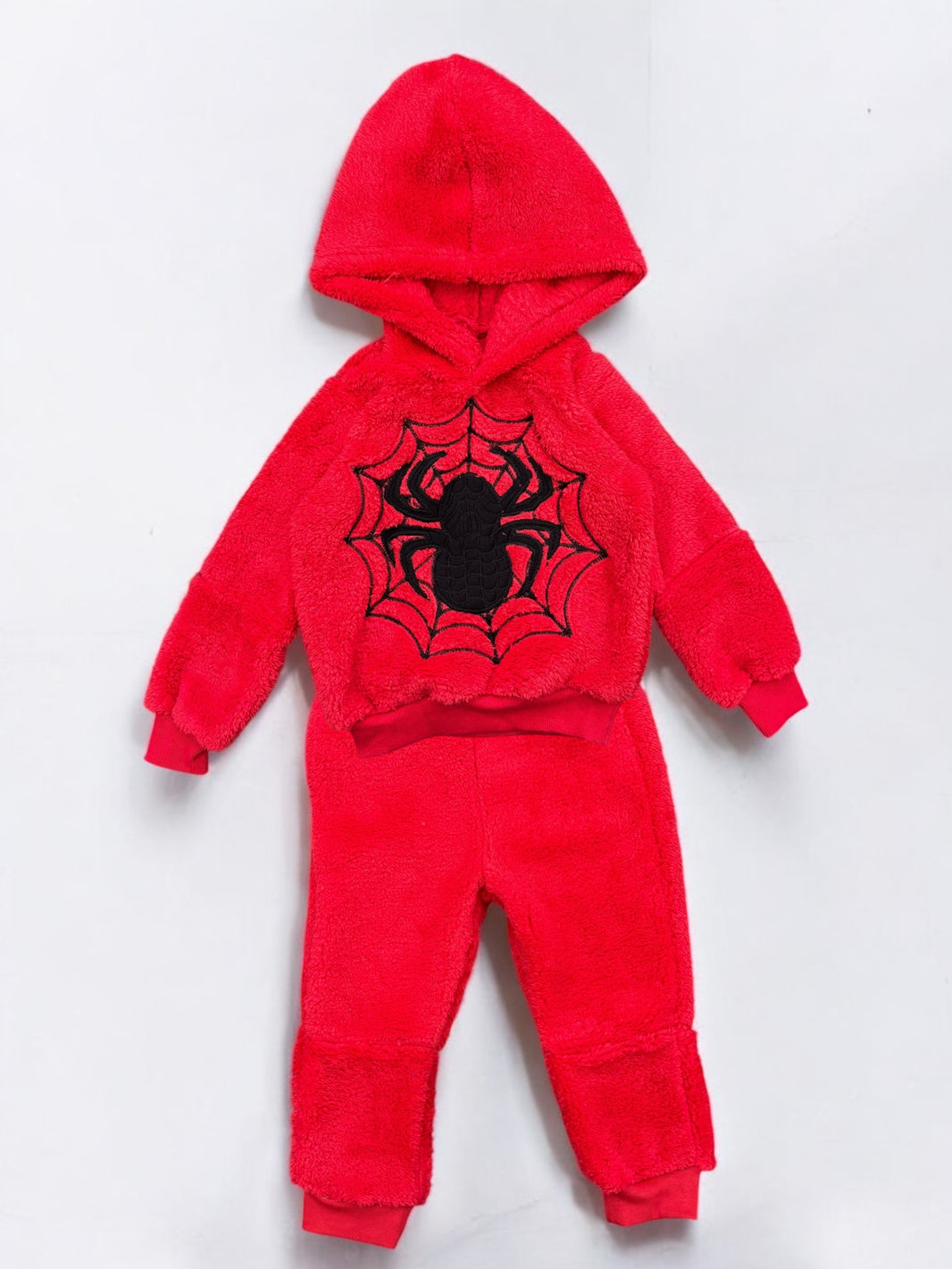 Spiderman red fur pajama