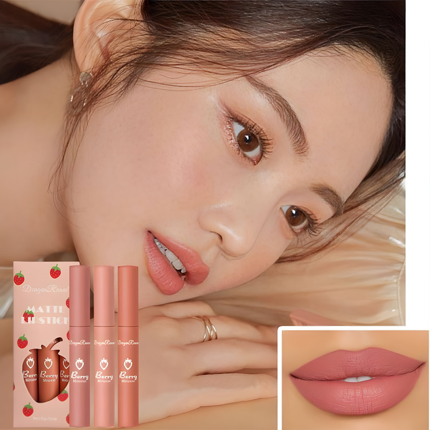 Dragon Ranee Matte lip stick ( 3 Peices )