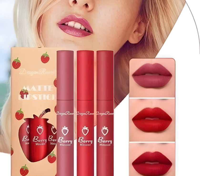 Dragon Ranee Matte lip stick ( 3 Peices )