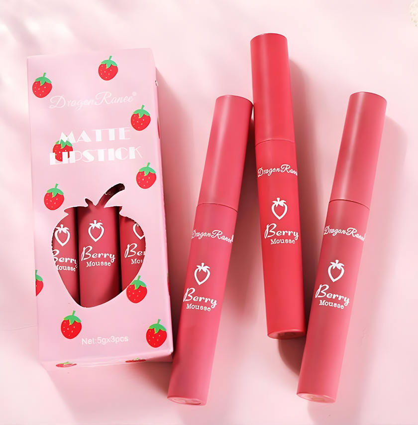 Dragon Ranee Matte lip stick ( 3 Peices )