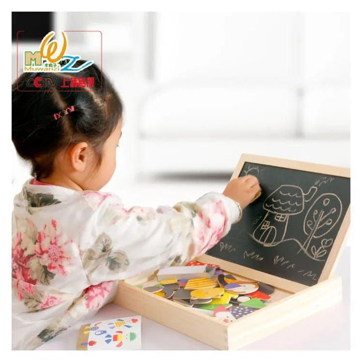 Drawing Writing Board Magnetic Puzzle السبورة المغناطيسية