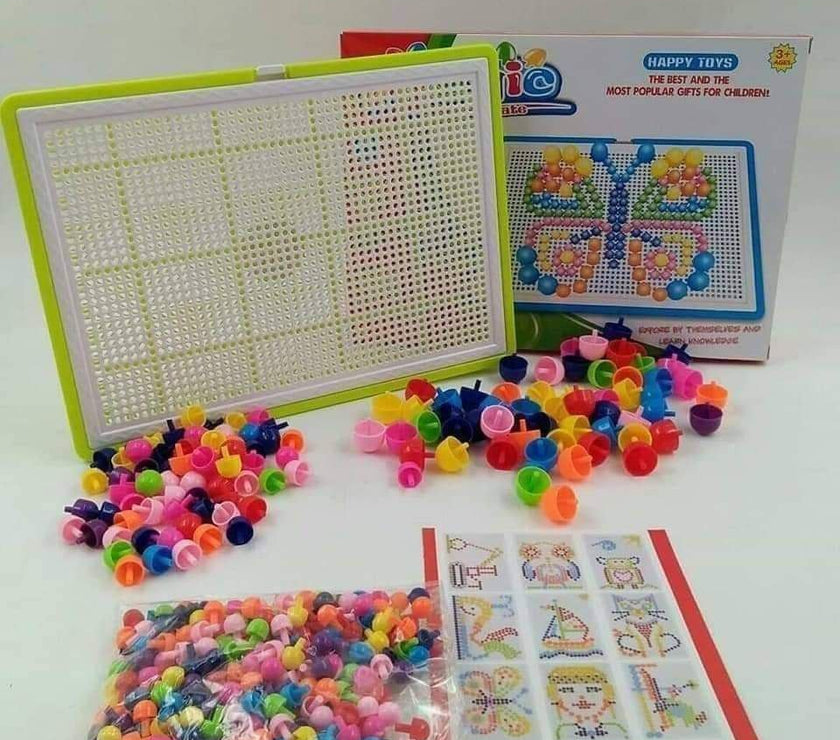 الدبابيس الابداعية الملونة  Crafts arts play set  600 قطعة